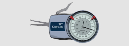 Kroeplin measurement gauges